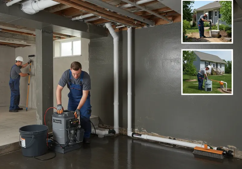 Basement Waterproofing and Flood Prevention process in Gadsden County, FL